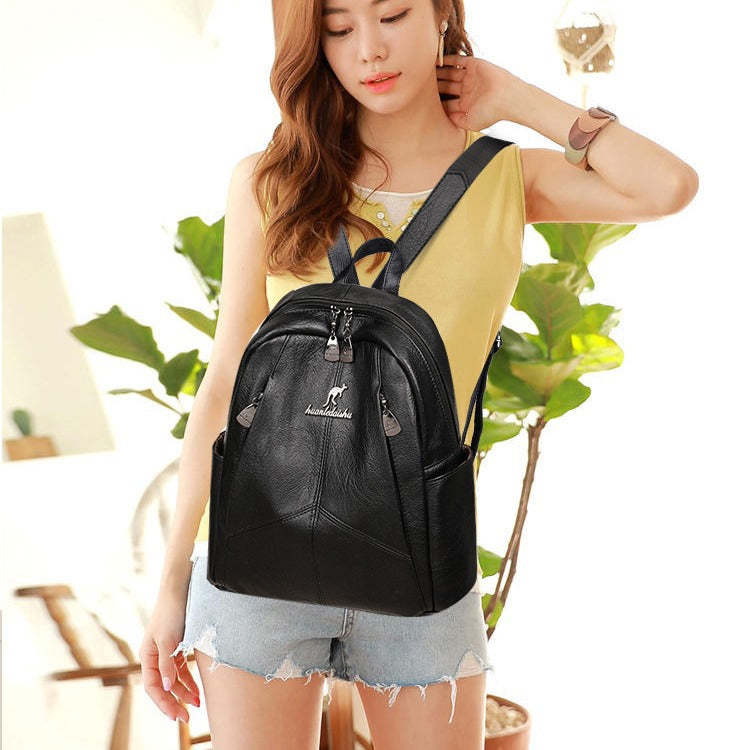 Women's Charming Fashion Leather Trend Journey Bags