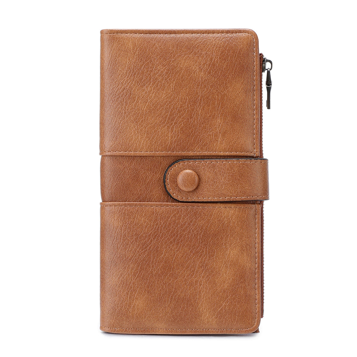 Women's Swiping Retro Large Capacity Long Multiple Slots Fashion Ladies Wallet