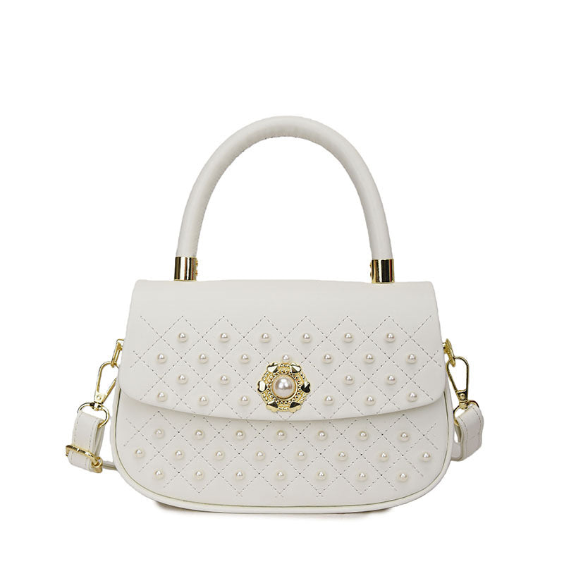 Western Style Textured Spring Good-looking Pearl Women's Shoulder Bag
