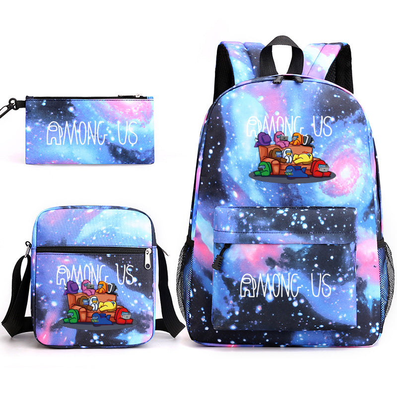 Game Among Space Werewolf Killing Pencil Backpacks