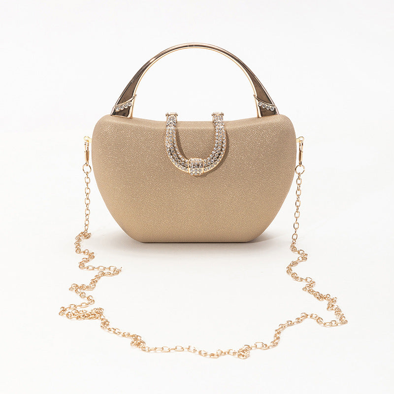 Hand-held Simple High-grade Retro Dinner Chain Evening Bags