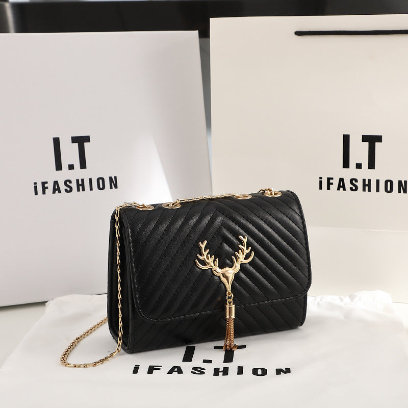 Versatile Glamorous Cool Women's Style Chain Women's Messenger Bag