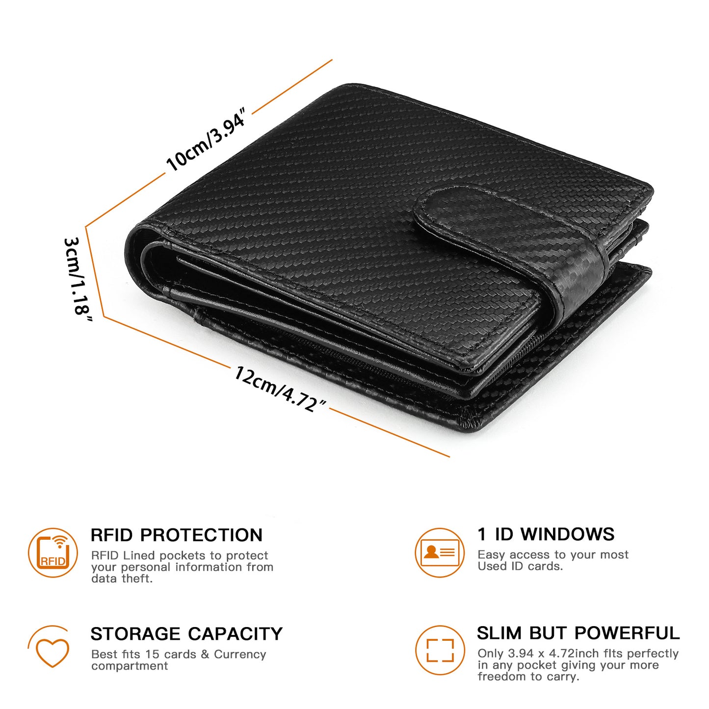 Men's Leather First Layer Cowhide Swiping Fashion Men's Wallets