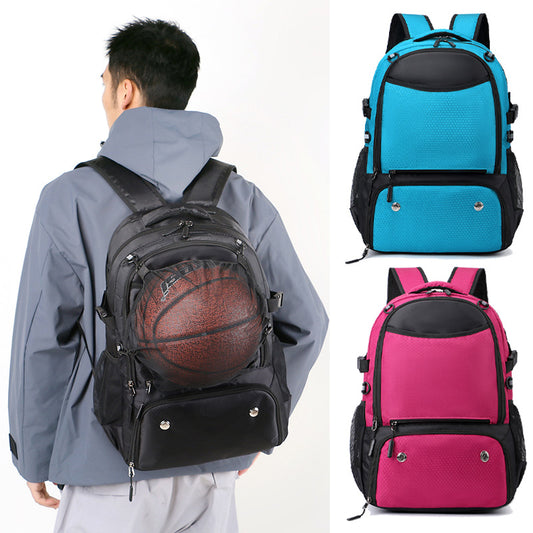 Men's Waterproof Football Badminton Schoolgirl Baseball Independent Backpacks