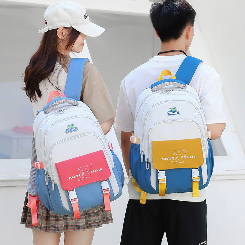 Female Junior Korean Primary Grade Portable Elementary School Students' Schoolbags