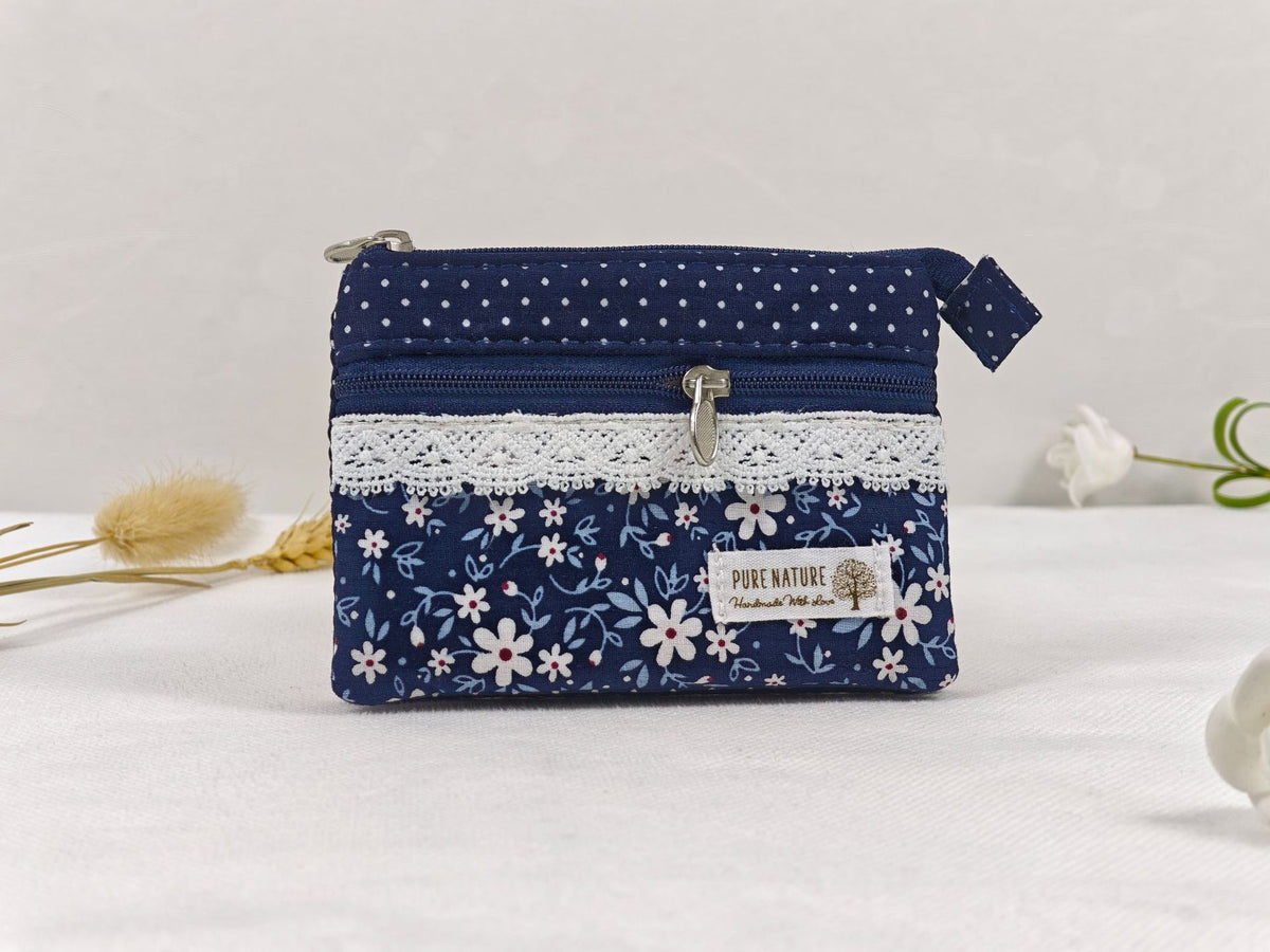 Versatile Women's Handmade Fabric Idyllic Minimalist Coin Purses
