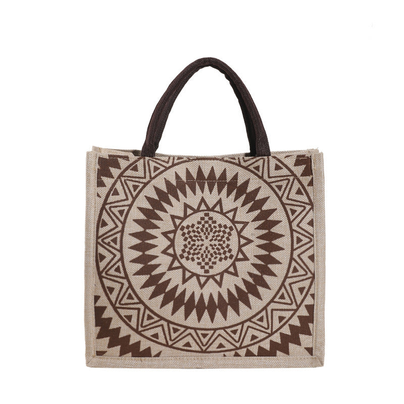 Linen Female Ethnic Style Fashion Mummy College For Handbags