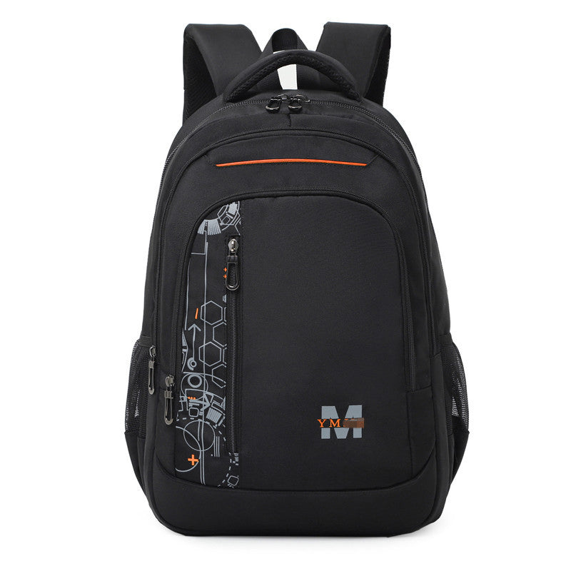 Men's Junior's Large Capacity Waterproof Big Middle School Students' Schoolbags