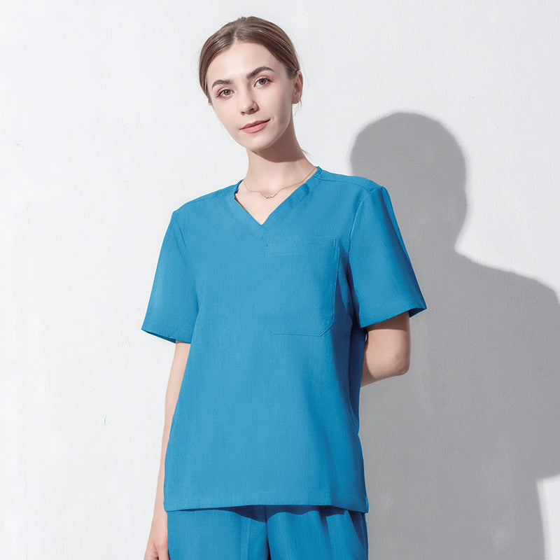 Work Clothes Elastic Operating Gown Sleeve Pet Beauty Uniform