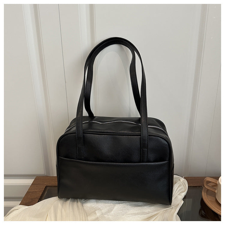 Style Large Capacity Retro Korean Commuter Trendy Women's Shoulder Bag