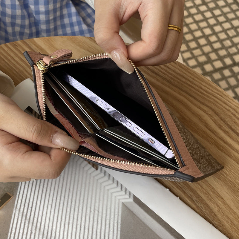 Women's Long Fashionable High-grade Design Mobile Ladies Wallet