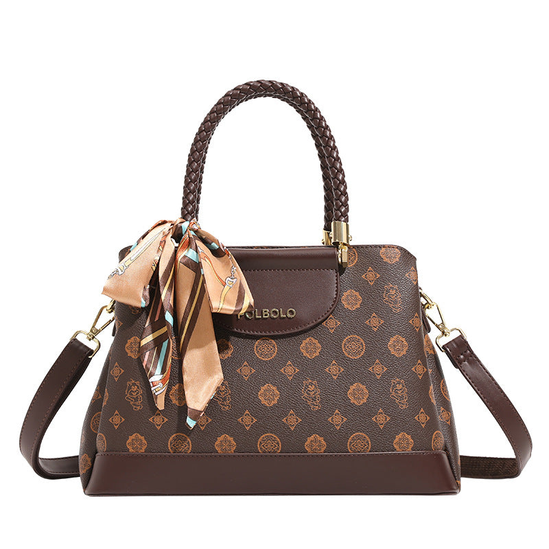 Women's Retro Printed Large Capacity Mom Fashion Bags
