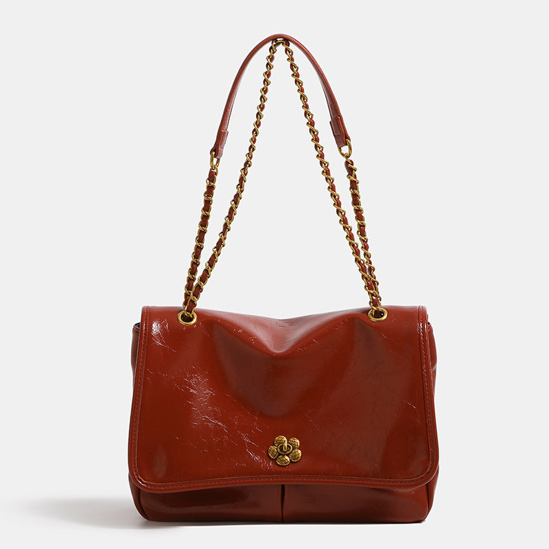 Elegant Chain Large Capacity Commuter Underarm Tote Bags