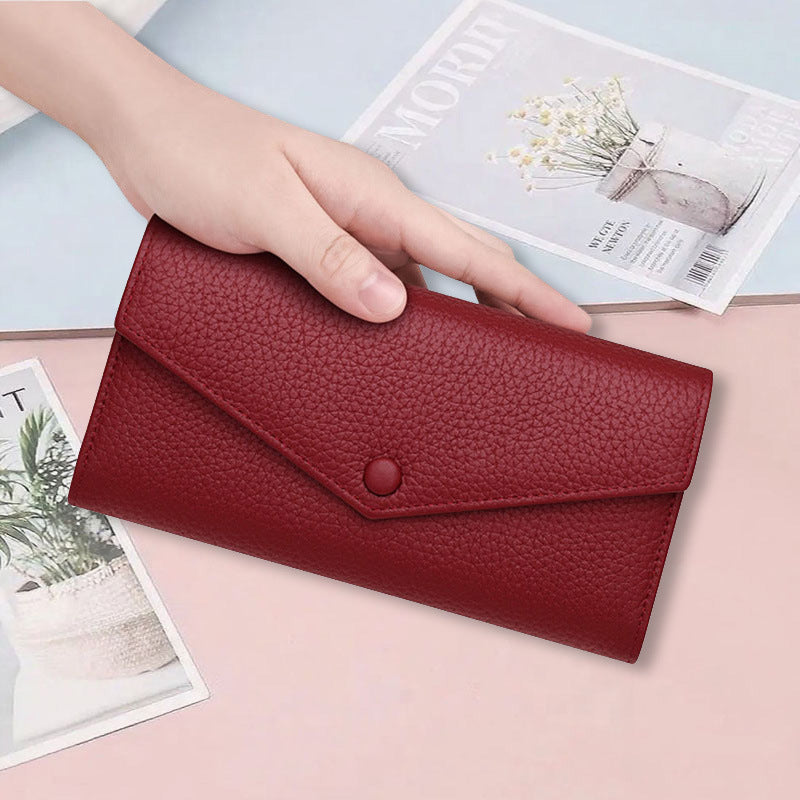 Long Multifunctional Clutch Large Capacity Mobile Ladies Wallet