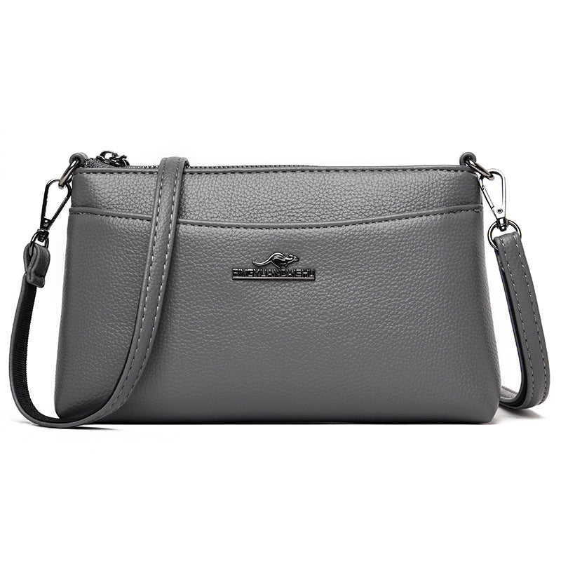 Women's Graceful Mother Soft Leather Fashion Crossbody Bags