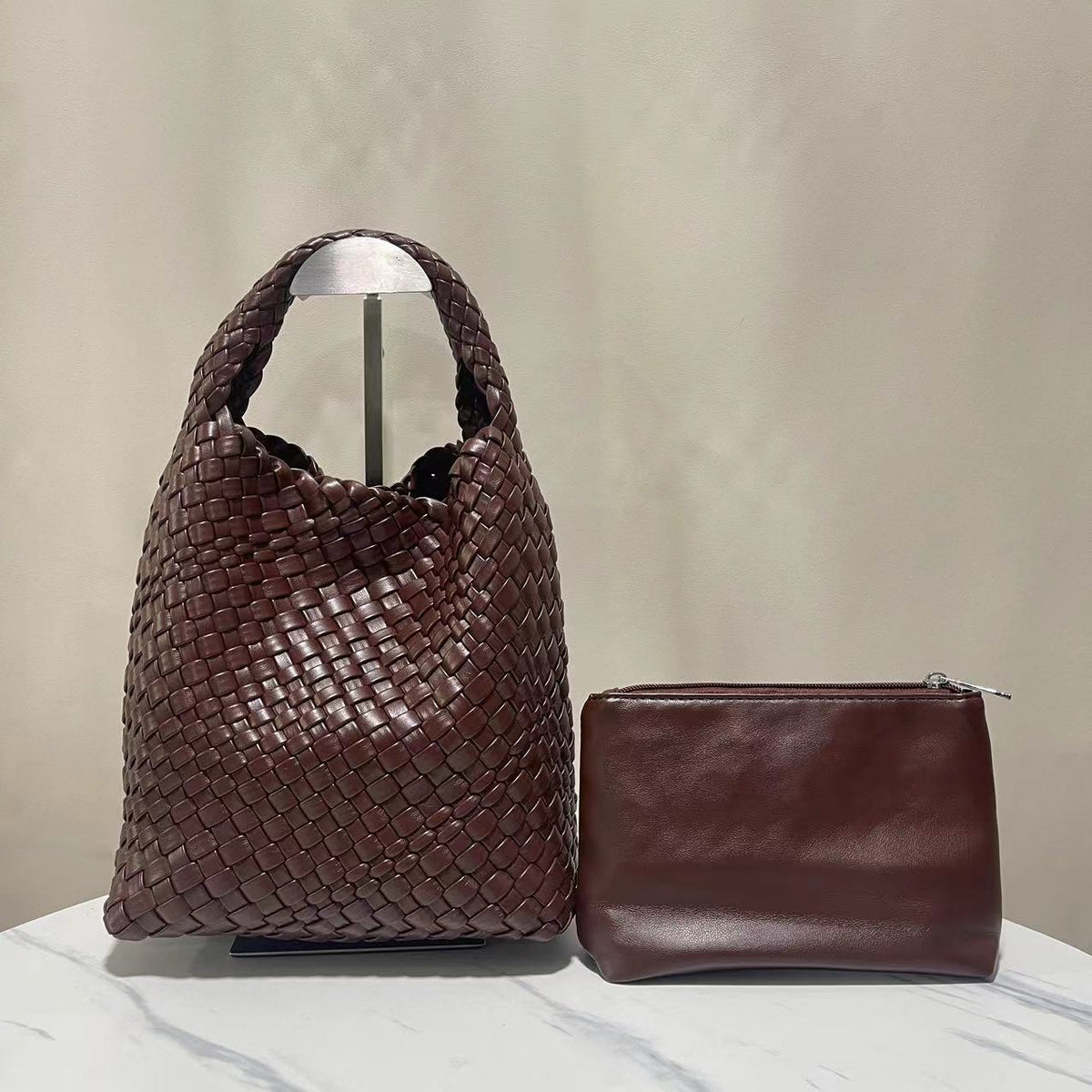 Women's Hand-woven Large Capacity Trendy Vegetable Basket Bags