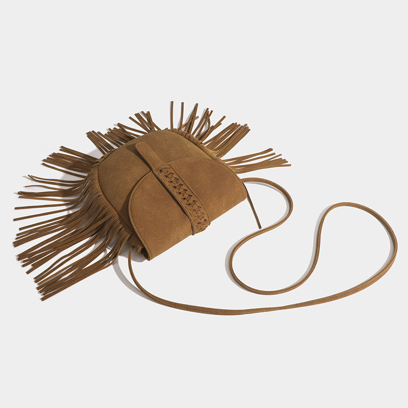 Winter Faux Deerskin Veet Cover Oblique Bags