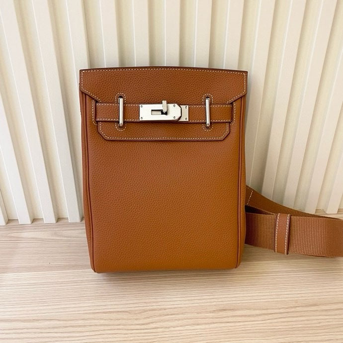 First Layer Cowhide Kelly Unisex Fashion Waist Packs