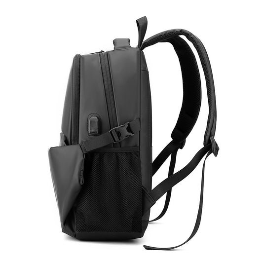 Men's Business Large Capacity Computer Trendy Leather Backpacks