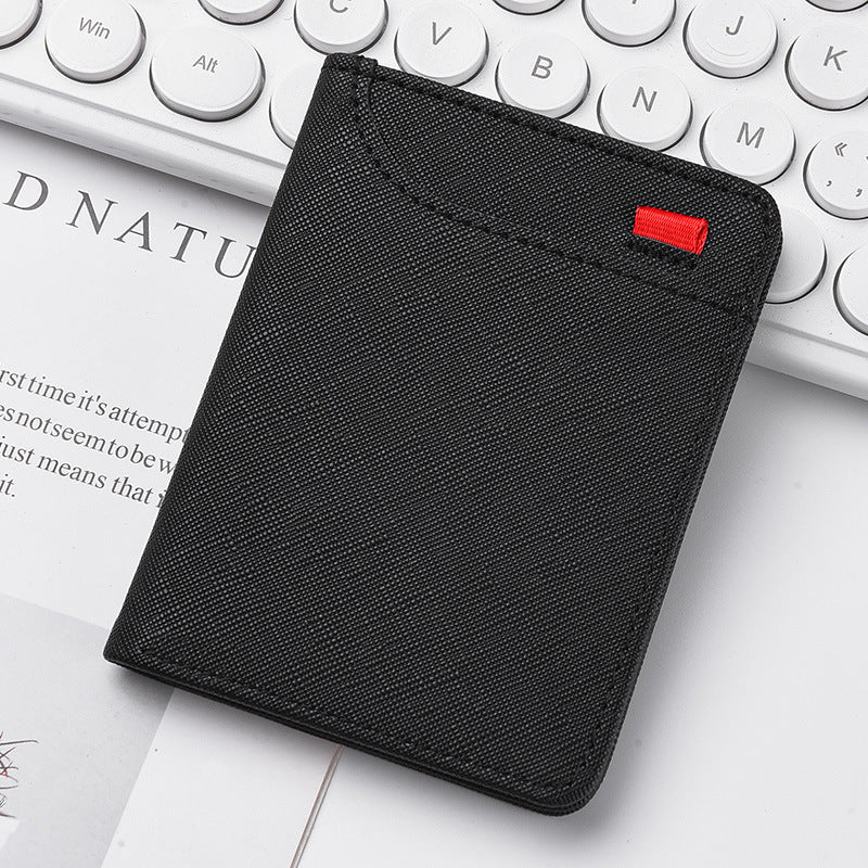 Creative Innovative Men's Vertical Certificate Mini Card Holder