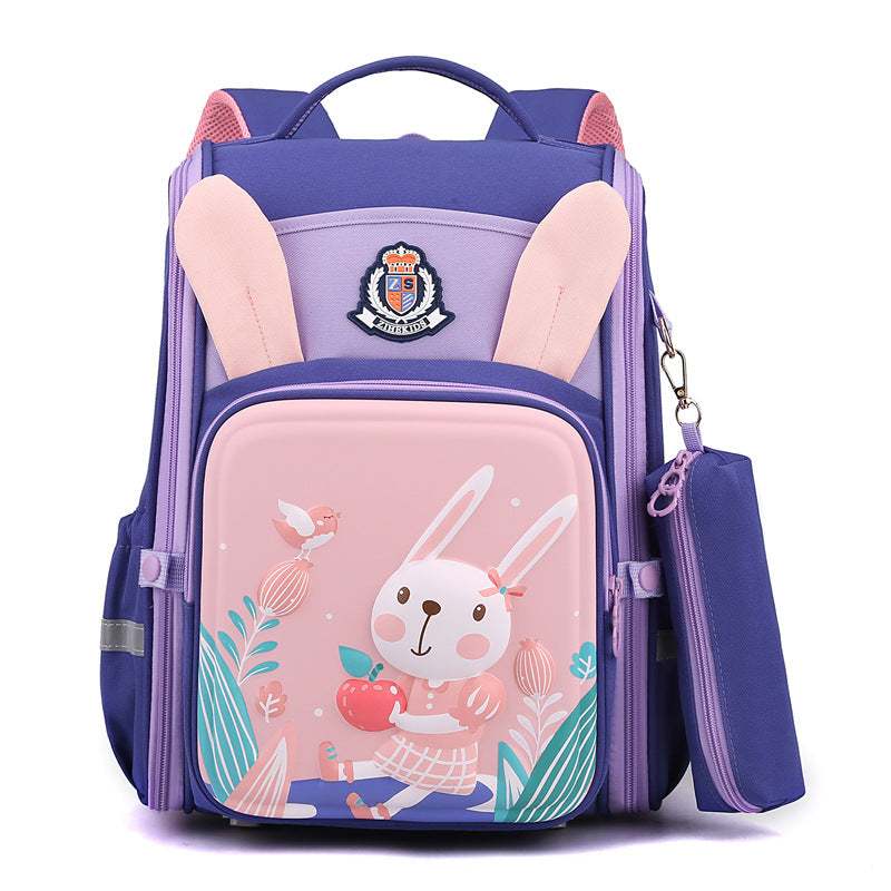 Male Burden Reduction Spine Protection Cartoon Space Elementary School Students' Schoolbags