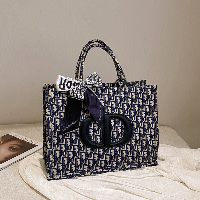 Light Luxury Large Capacity Embroidered For Shoulder Bags