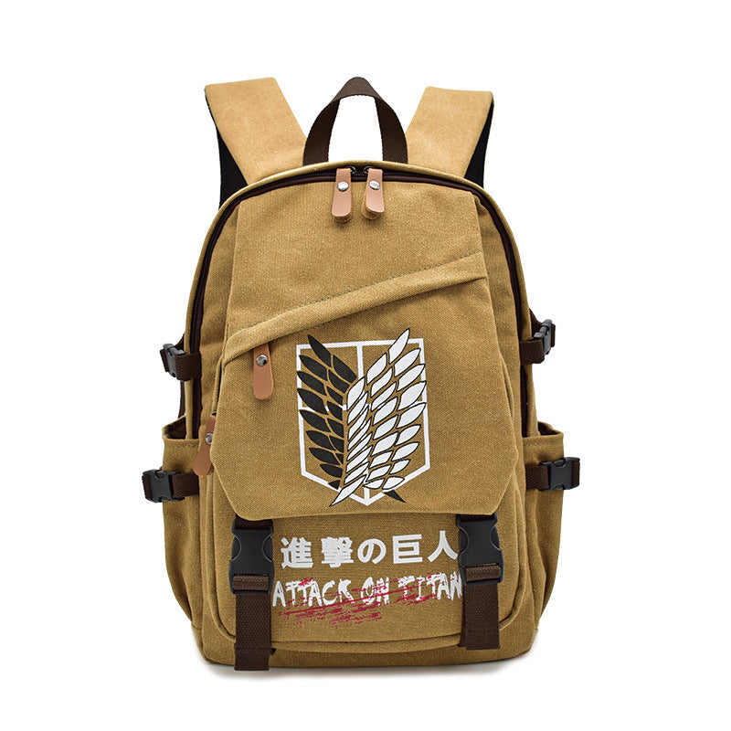 Men's Piece Cartoon Dragon Ball Totoro Joint Middle School Students' Schoolbags