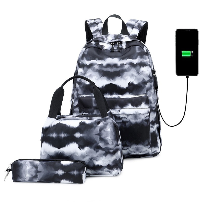 Landscape Ink Printing National Fashion Female Backpacks