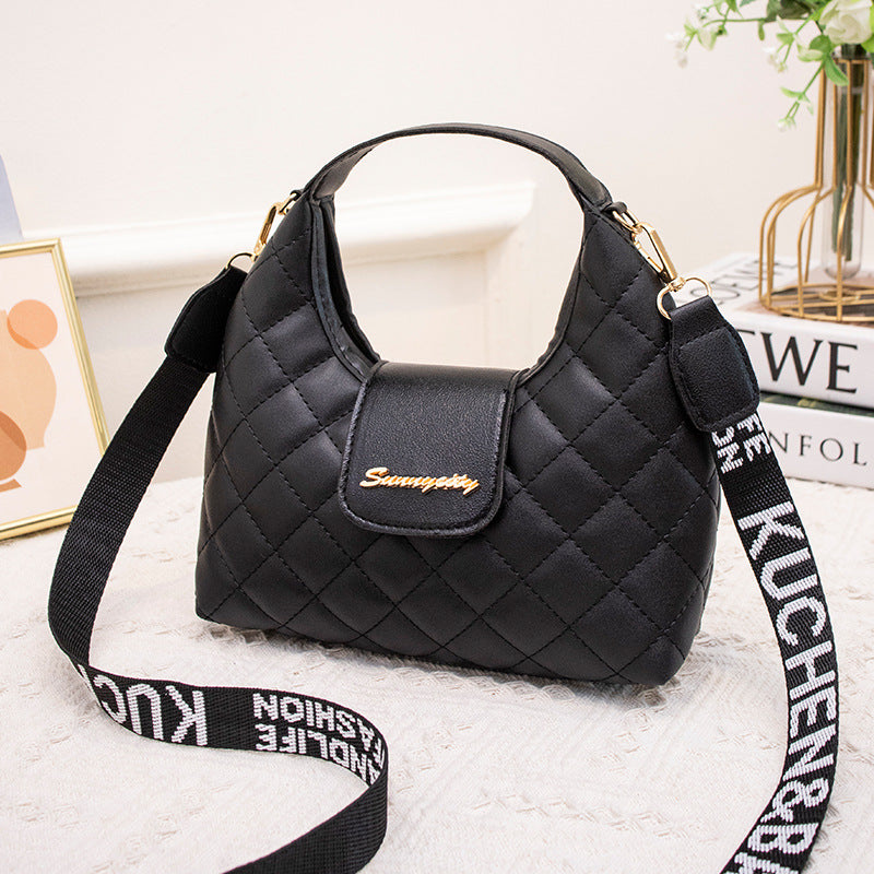 Elegant Women's Korean Fashion Rhombus Trendy Women's Handbag