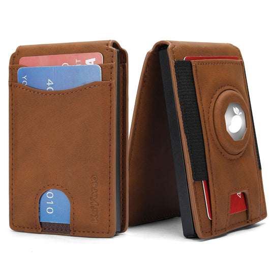 Men's With Box Automatic Pop-up Metal Cartridge Men's Wallets