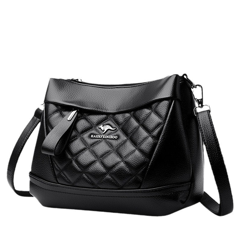 Women's Attractive Female Lady Embroidery Line Shoulder Bags