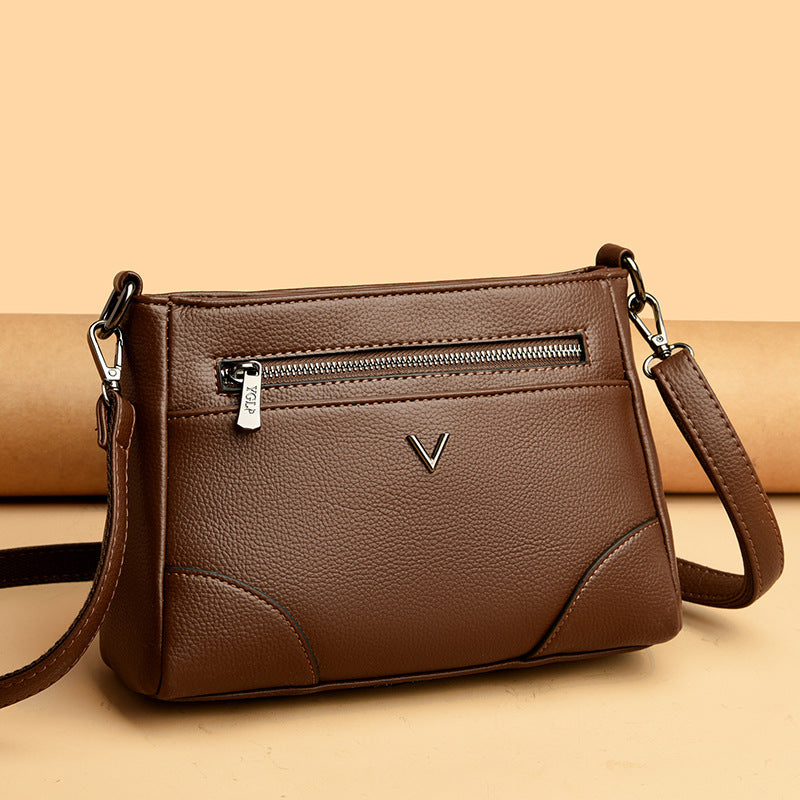 Women's Korean Large Capacity Versatile Black Shoulder Bags