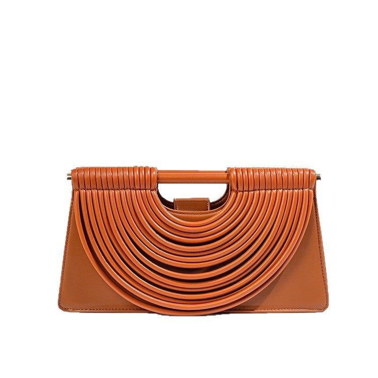 Women's Lightweight Dumpling Mobile Woven Cloud Women's Messenger Bag
