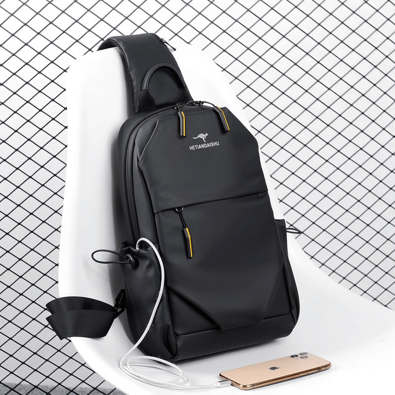 Men's Kangaroo One Trendy Oxford Cloth Fashion Men's Briefcases