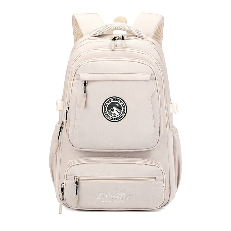 Men's Natural Fish Junior High Large Capacity Middle School Students' Schoolbags