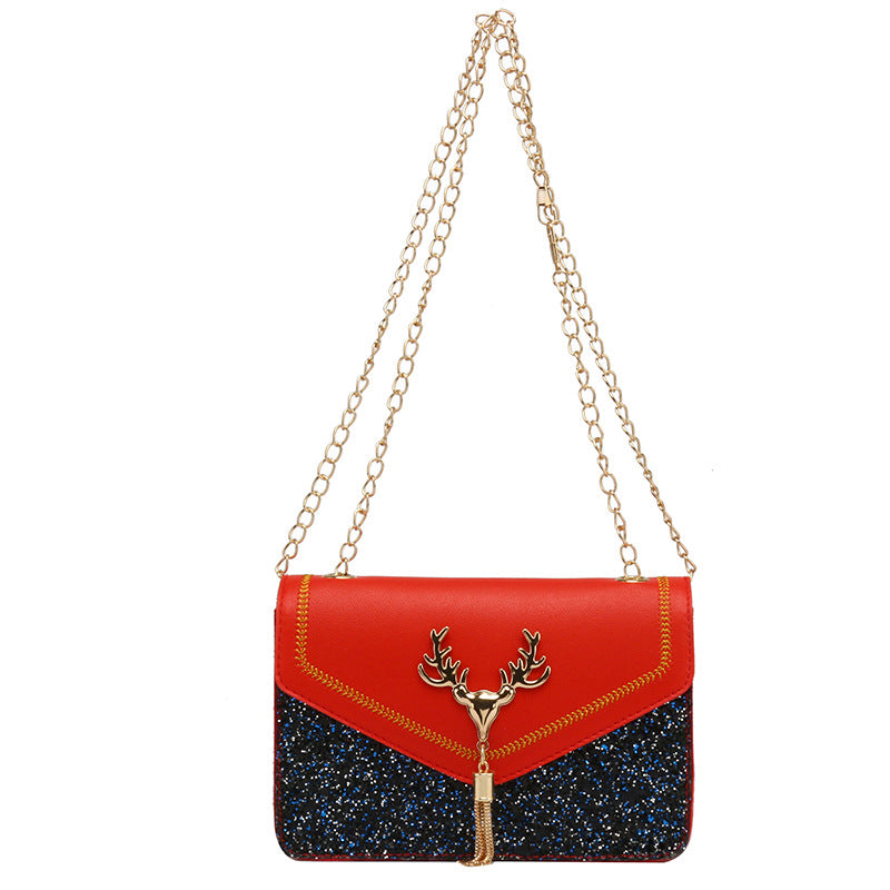 Sequin Chain Korean Style Fashion Classic Bags