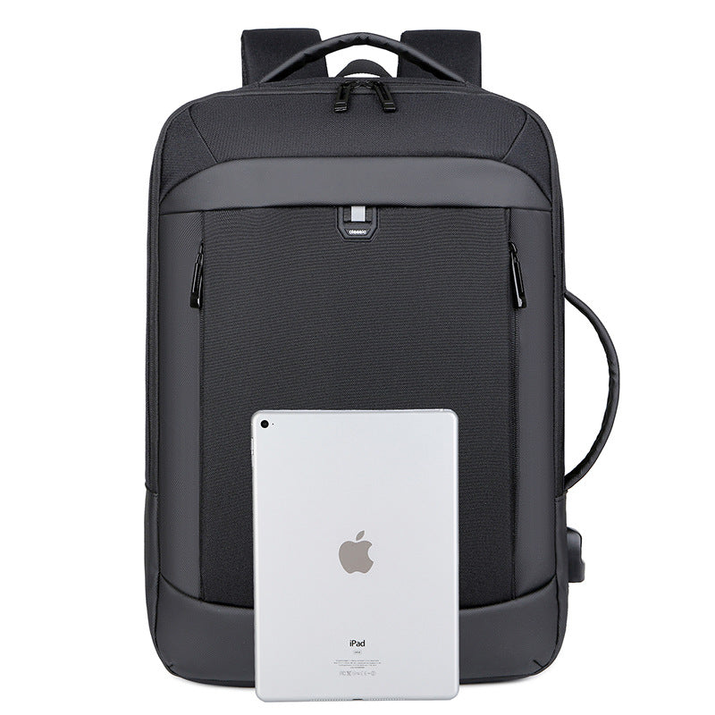 Men's Commute Expansion Multifunctional Large Capacity Waterproof Backpacks