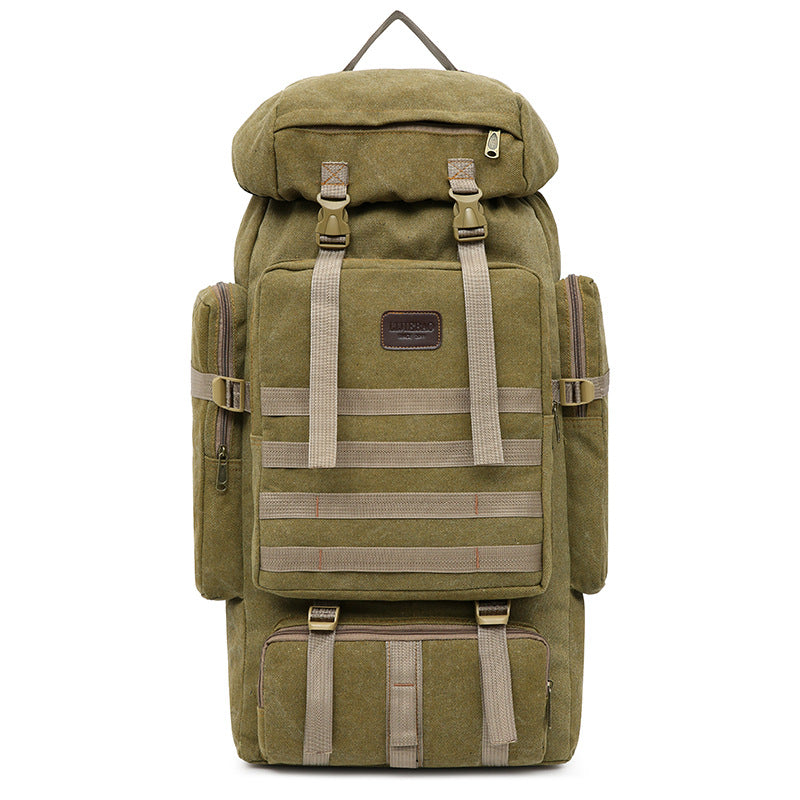 Women's & Men's & Canvas Large Capacity Simple Breathable Backpacks