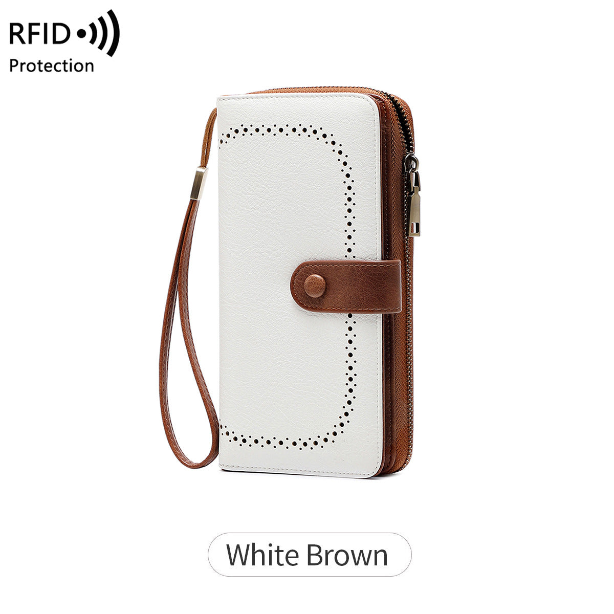 Women's Hollow Out Expanding Retro Large Capacity Ladies Wallet