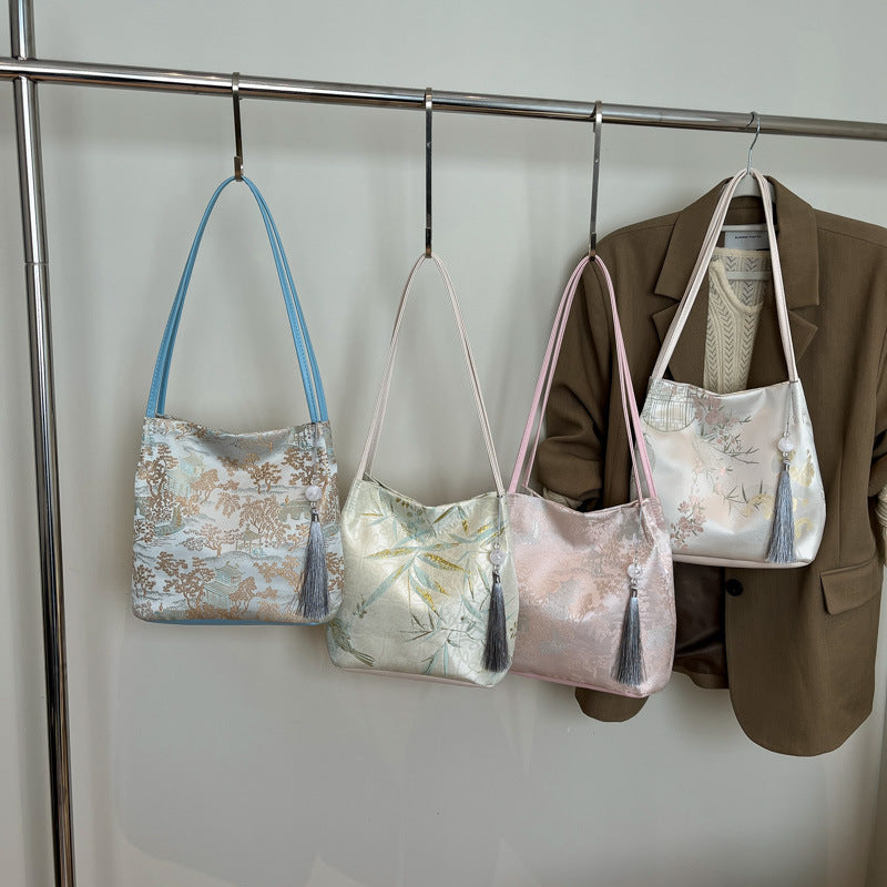 Printing Temperament Leisure Simple Gentle Summer Wind Bags