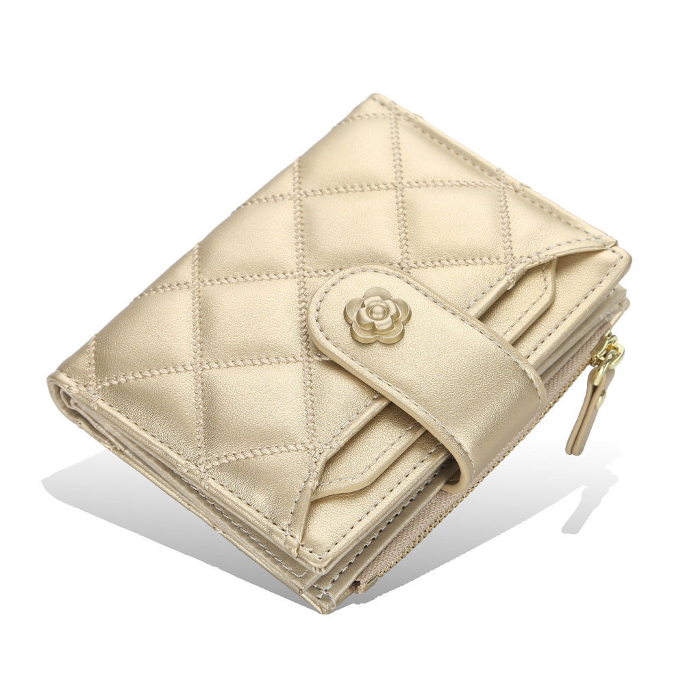 Women's Without Short Vertical Zipper For Card Holder