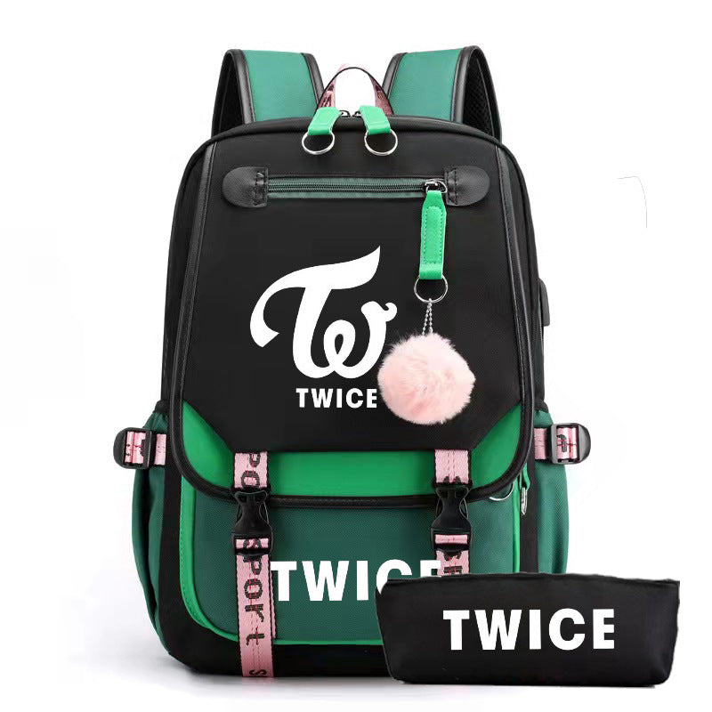 Attractive Yu Sun Rechargeable Pencil Korean Backpacks