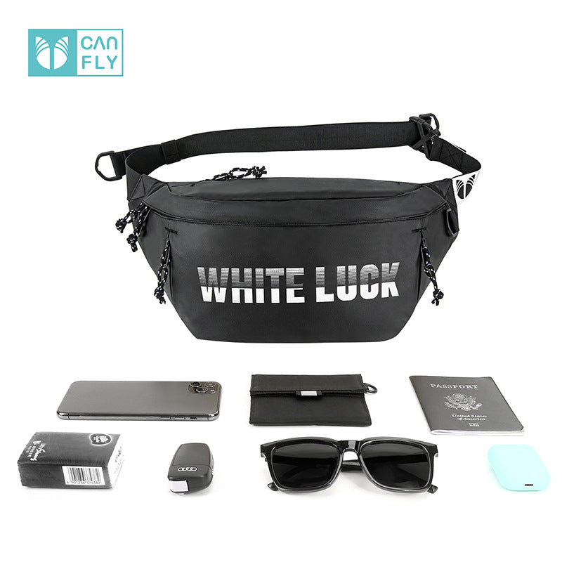 Lucky Street Simple Female Trendy Male Men's Messenger Bags