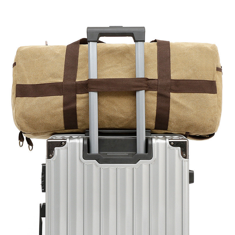 Large Capacity Canvas Short Distance Computer Backpacks