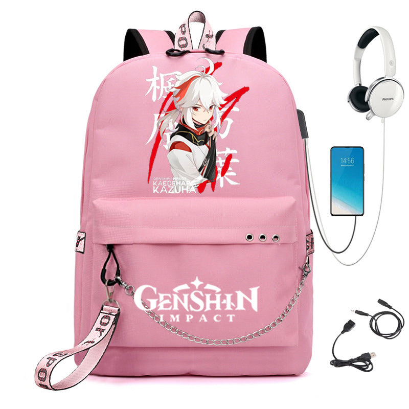 Popular Slouchy Pretty Creative Iron Chain Backpacks