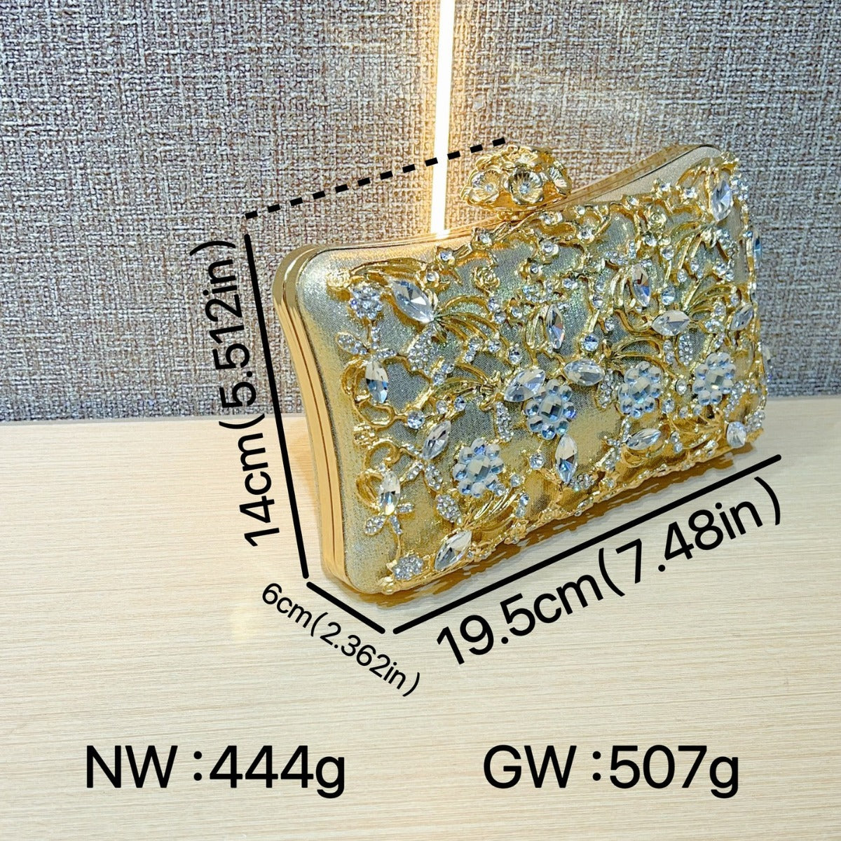 Light Luxury Dinner Clutch Banquet Portable Bucket Bags