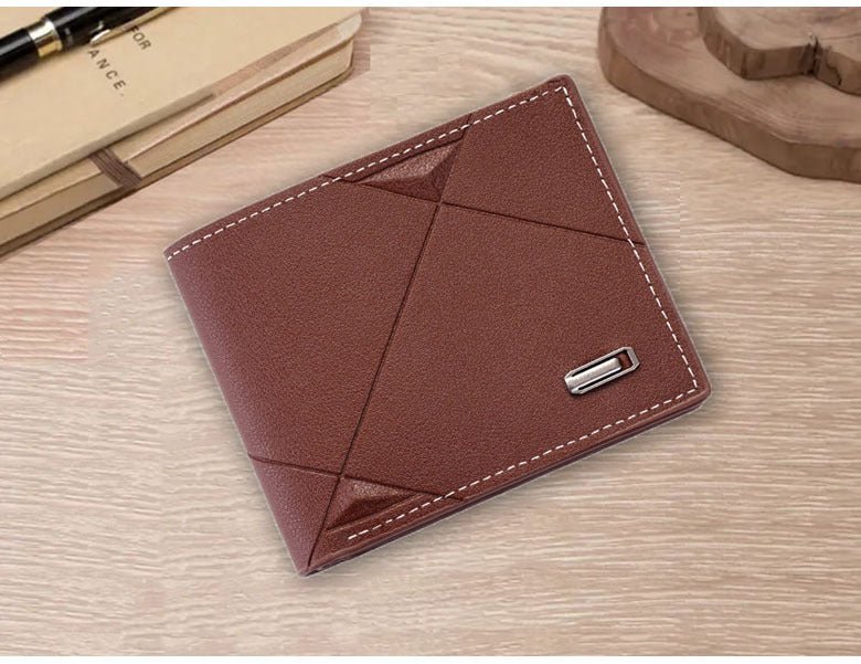 Men's Multiple Slots Certificate Large Capacity Business Men's Wallet