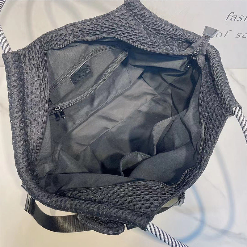Waterproof Nylon Mesh Simple Large Capacity Women's Shoulder Bag