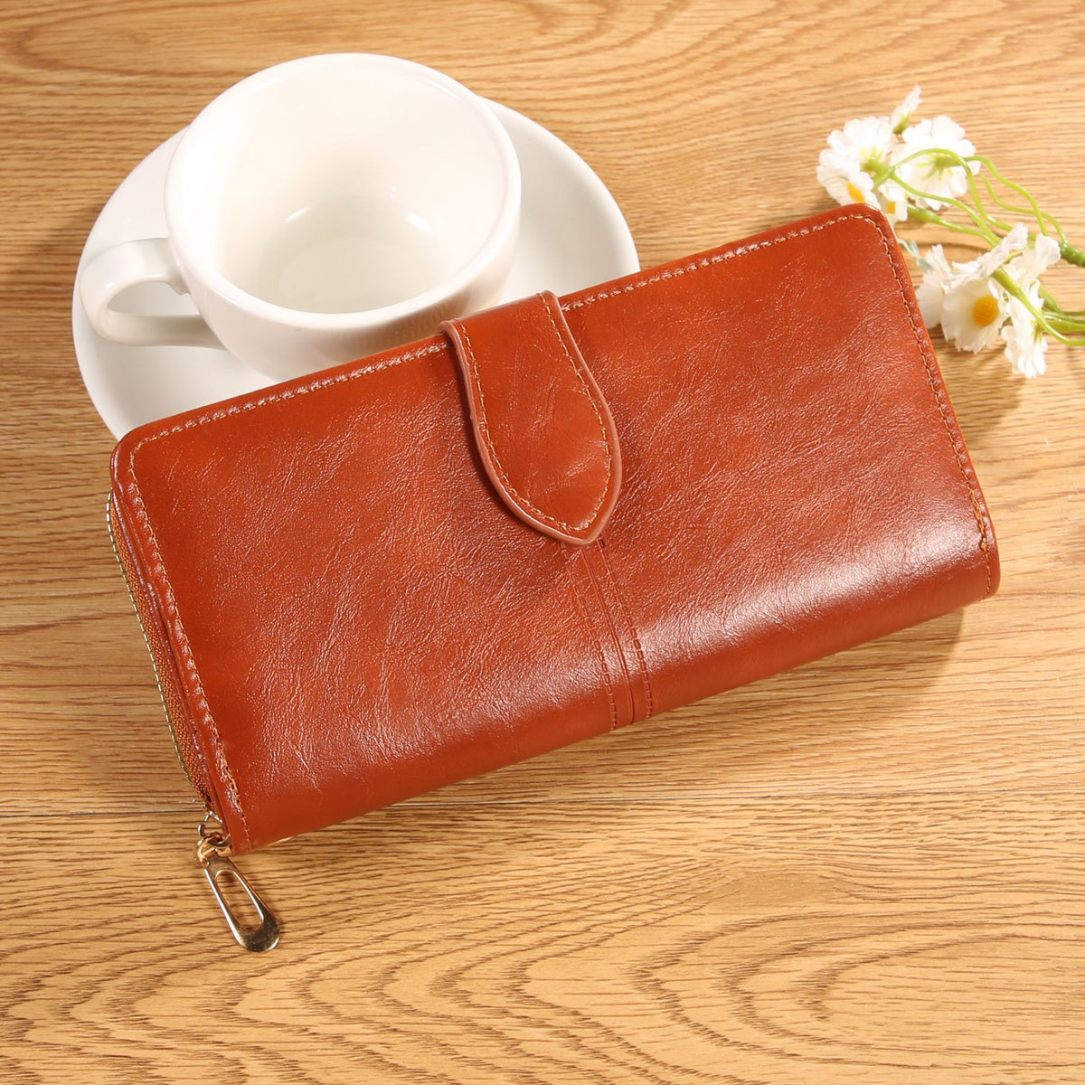 Women's Long High-grade Large Capacity Multiple Slots Ladies Wallet