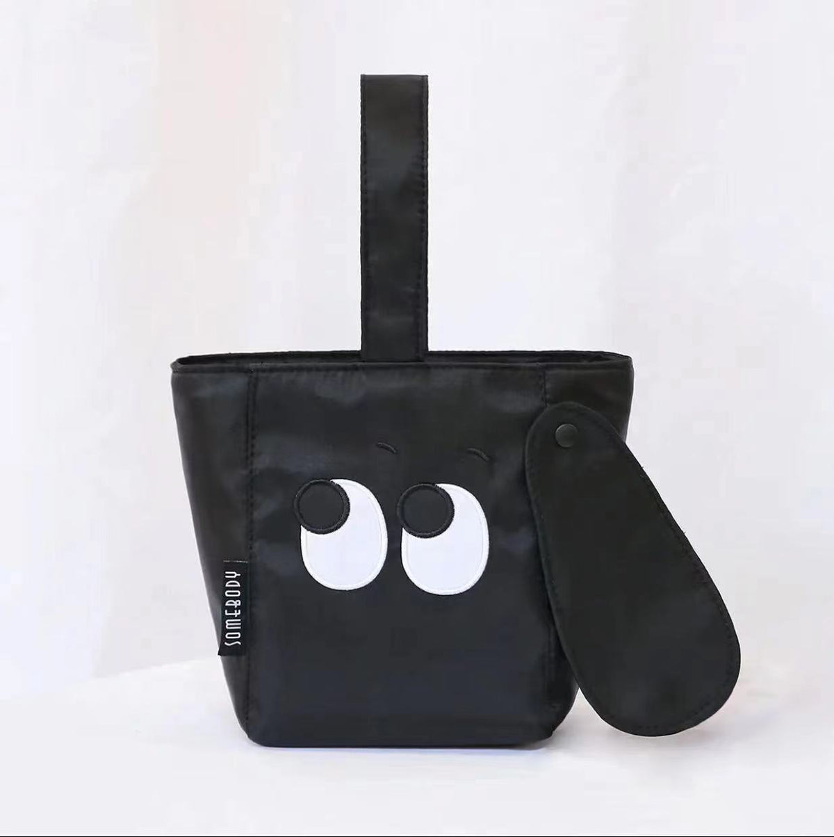 Women's Tricolor Patch Cartoon Cute Dog Mobile Handbags